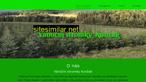 vanocnistromkykunzak.cz alternative sites