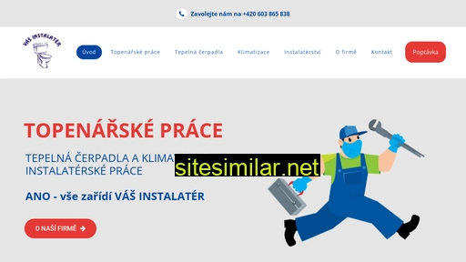 vasinstalater.cz alternative sites
