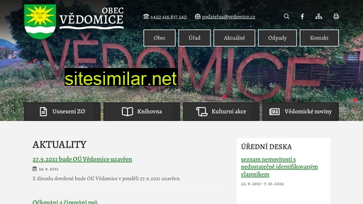vedomice.cz alternative sites
