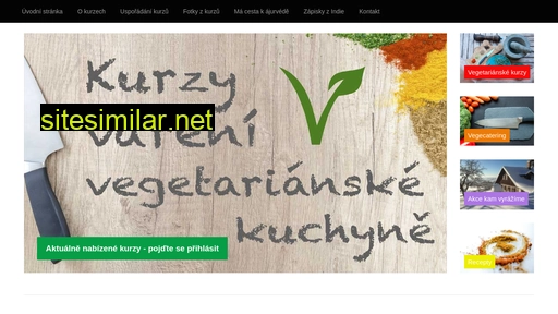 vegetarianskekurzy.cz alternative sites