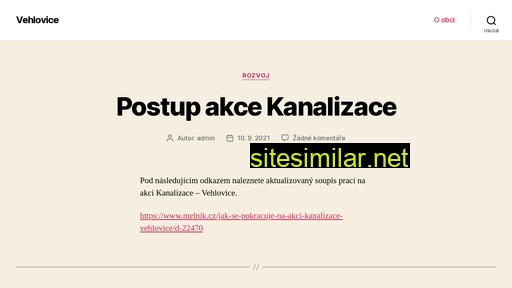 vehlovice.cz alternative sites