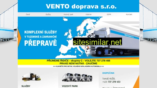 ventodoprava.cz alternative sites