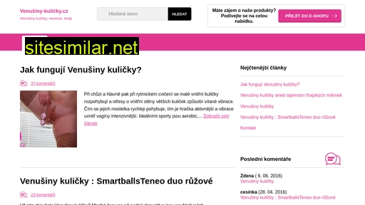 venusiny-kulicky.cz alternative sites