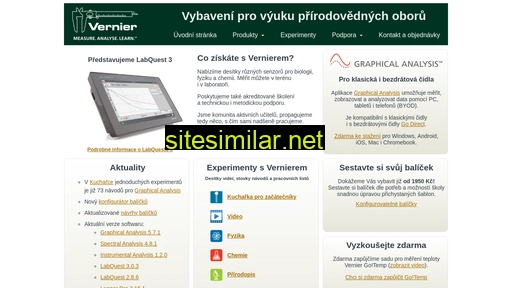 vernier.cz alternative sites