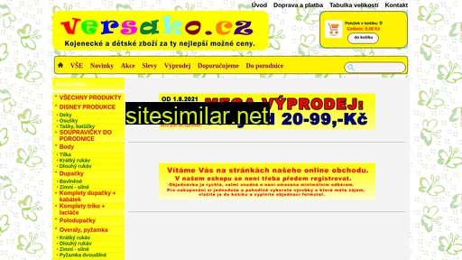 versako.cz alternative sites