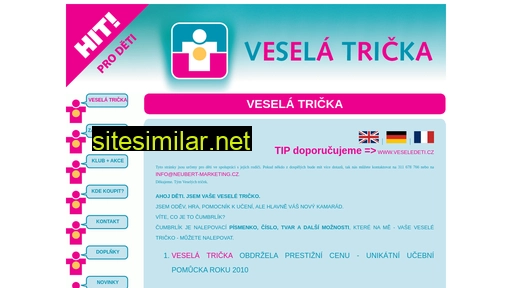 veselatricka.cz alternative sites