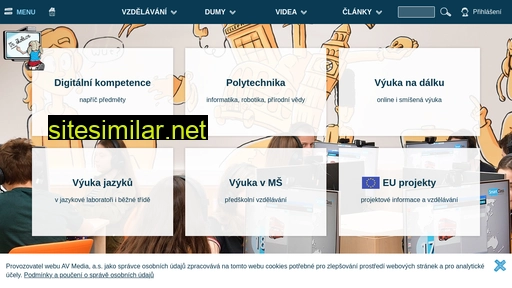 veskole.cz alternative sites