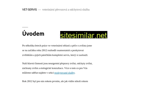 vet-servis.cz alternative sites