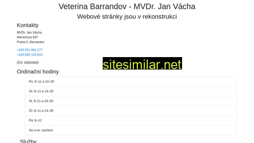 veterina-barrandov.cz alternative sites