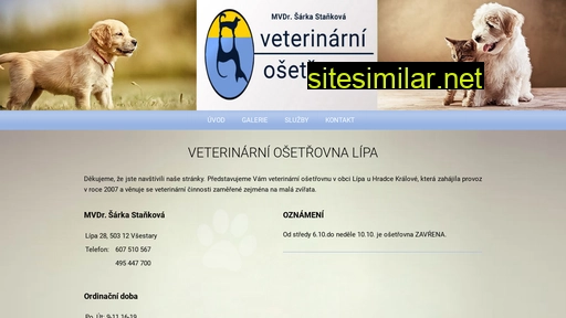 veterina-lipa.cz alternative sites