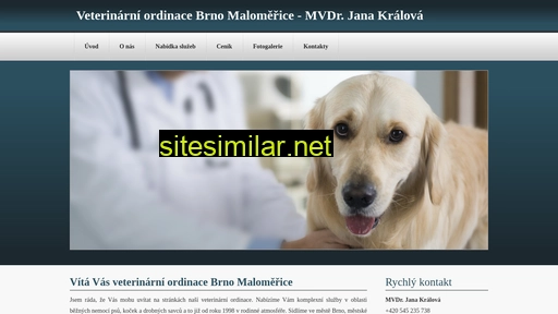 veterinamalomerice.cz alternative sites