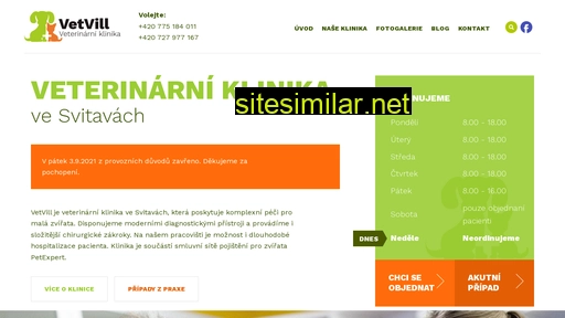 vetvill.cz alternative sites