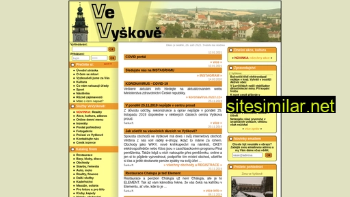 vevyskove.cz alternative sites