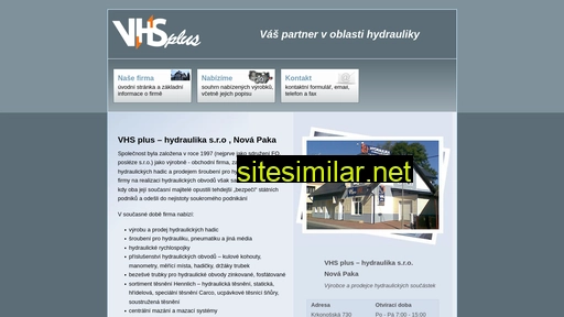 vhs-hydraulika.cz alternative sites