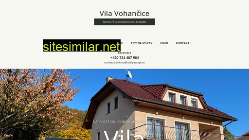 vilavohancice.cz alternative sites