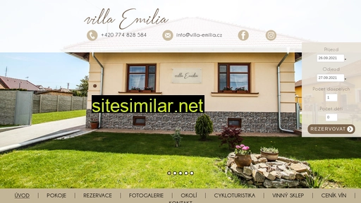 villa-emilia.cz alternative sites