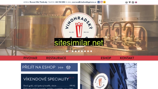 vinohradskypivovar.cz alternative sites