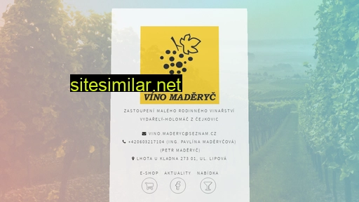 vinomaderyc.cz alternative sites