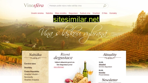 vinosferahk.cz alternative sites