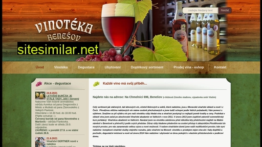 vinoteka-benesov.cz alternative sites