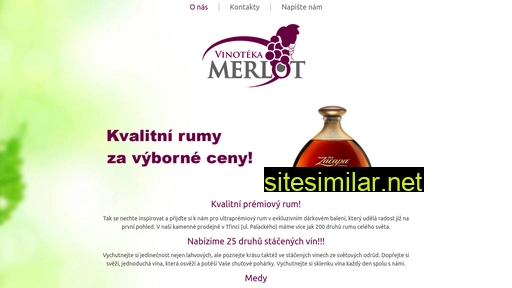vinotekamerlot.cz alternative sites