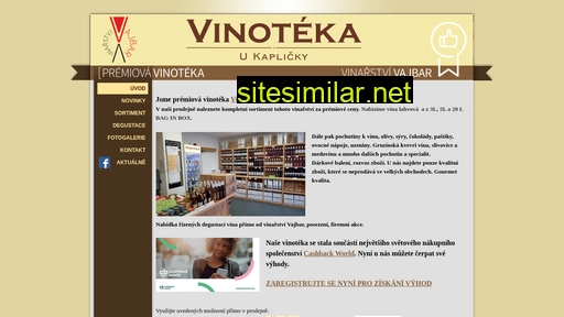 vinotekaukaplicky.cz alternative sites