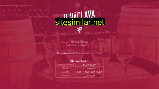 vinotekauvaclava.cz alternative sites