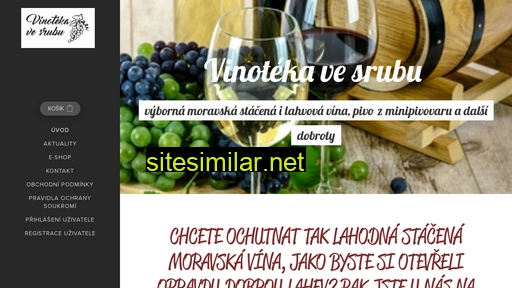 vinotekavesrubu.cz alternative sites