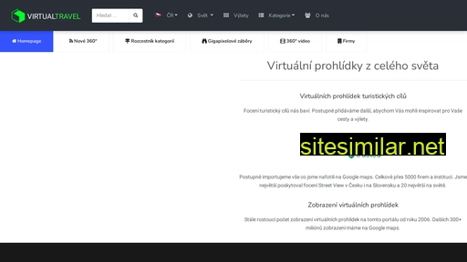 virtualtravel.cz alternative sites