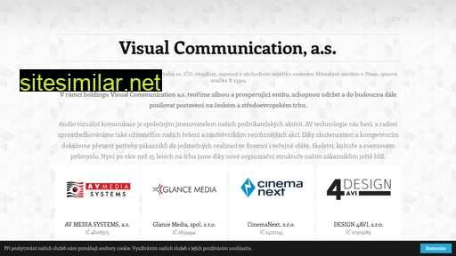 visualcommunication.cz alternative sites