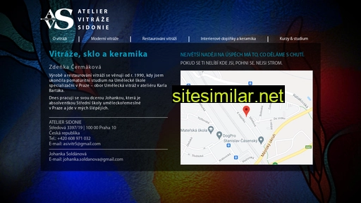vitrazesidonie.cz alternative sites