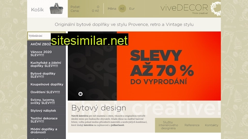 vivedecor.cz alternative sites