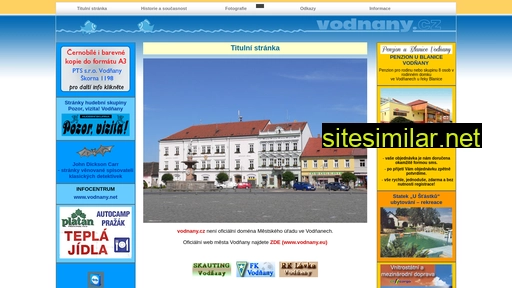 vodnany.cz alternative sites