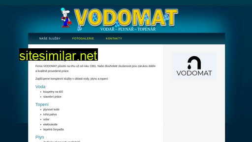 vodomat.cz alternative sites
