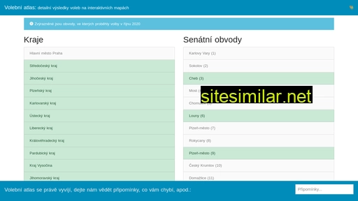 volebniatlas.cz alternative sites