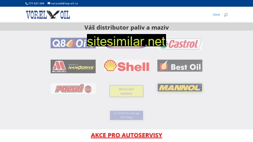 voreloil.cz alternative sites