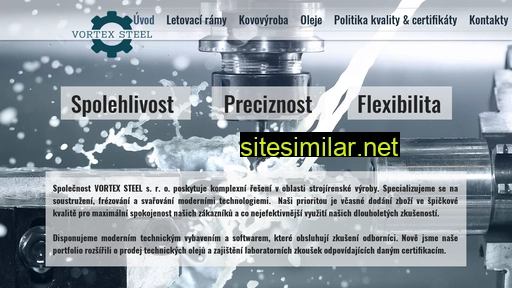 vortexsteel.cz alternative sites