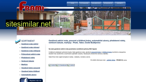 vrata-frami.cz alternative sites
