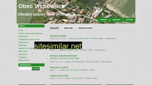 vrchovnice.cz alternative sites