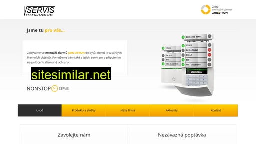 vservis-pce.cz alternative sites