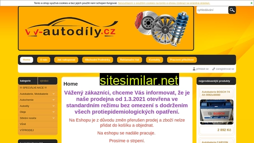 vvautodily.cz alternative sites