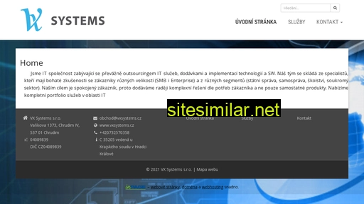 vxsystems.cz alternative sites