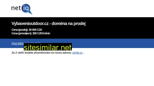 vybavenioutdoor.cz alternative sites