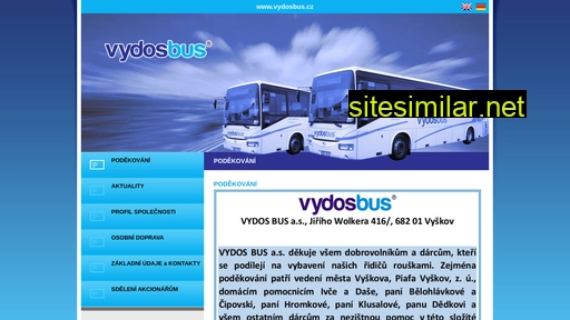 vydosbus.cz alternative sites