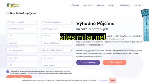 vyhodnepujcime.cz alternative sites