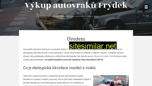 vykup-autovraku-frydek.cz alternative sites