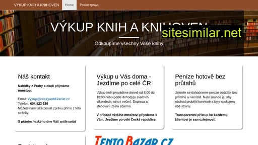 vykupknih-praha.cz alternative sites