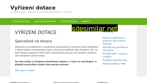 vyrizeni-dotace.cz alternative sites