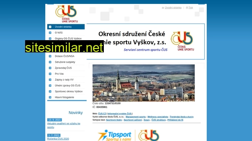 Vyskovskysport similar sites