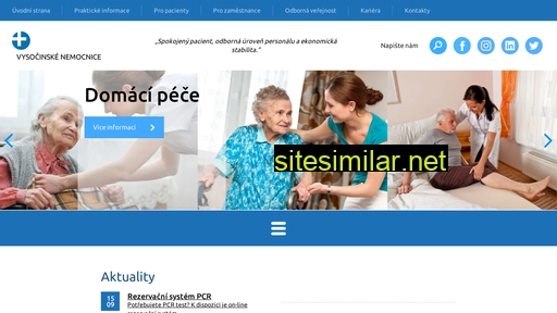vysocinskenemocnice.cz alternative sites